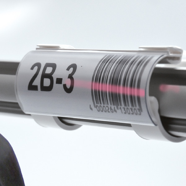 Porte-étiquette chromé à clipser pour tube Ø32mm 12x2x17cm - RETIF